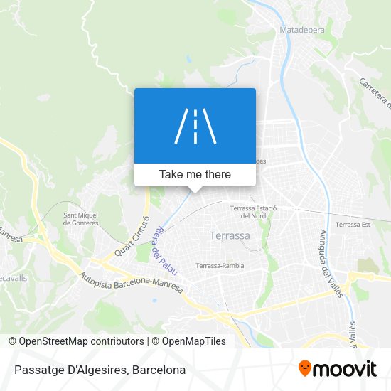 Passatge D'Algesires map
