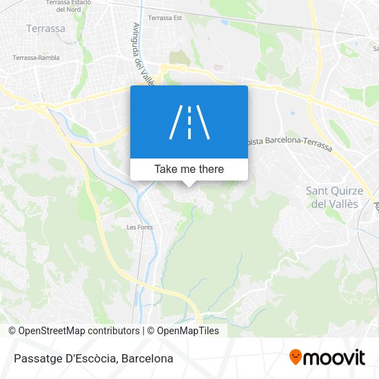 Passatge D'Escòcia map