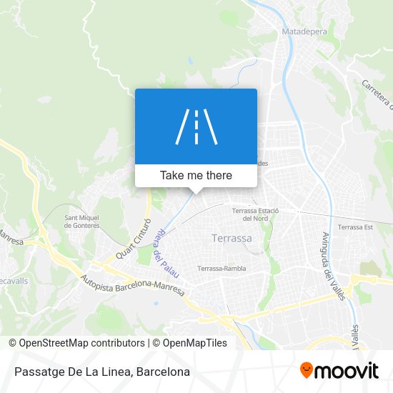 Passatge De La Linea map