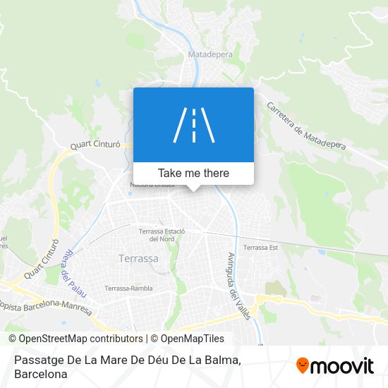 Passatge De La Mare De Déu De La Balma map
