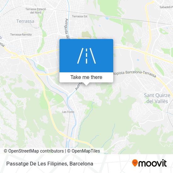 Passatge De Les Filipines map