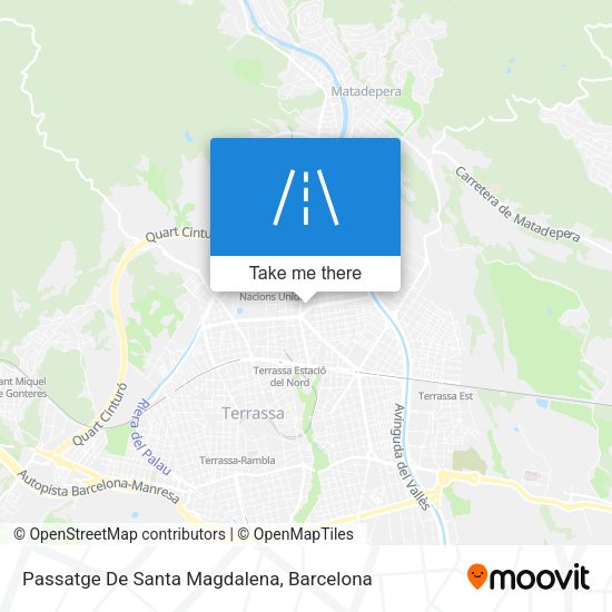 Passatge De Santa Magdalena map