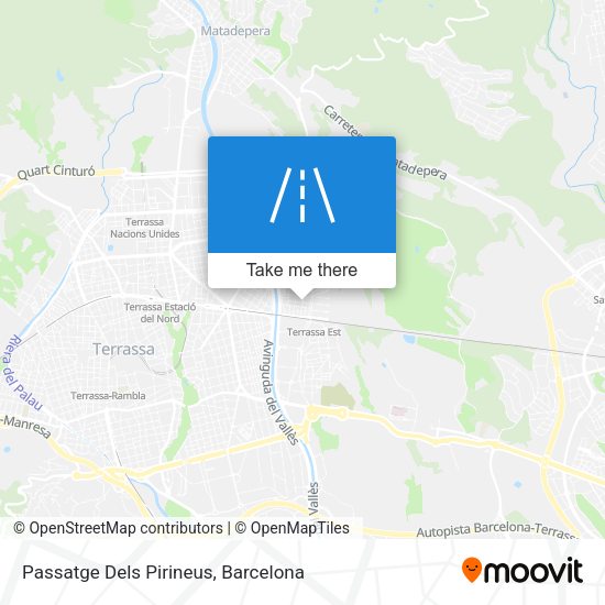 Passatge Dels Pirineus map