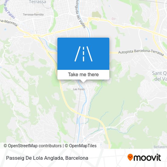Passeig De Lola Anglada map