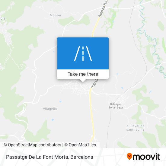 Passatge De La Font Morta map