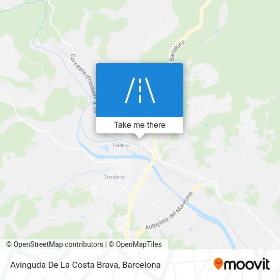 Avinguda De La Costa Brava map