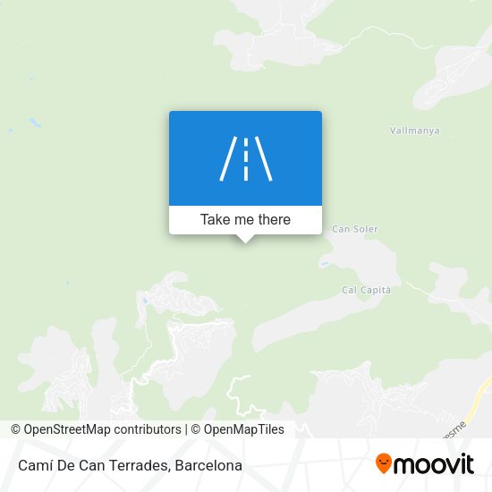 Camí De Can Terrades map