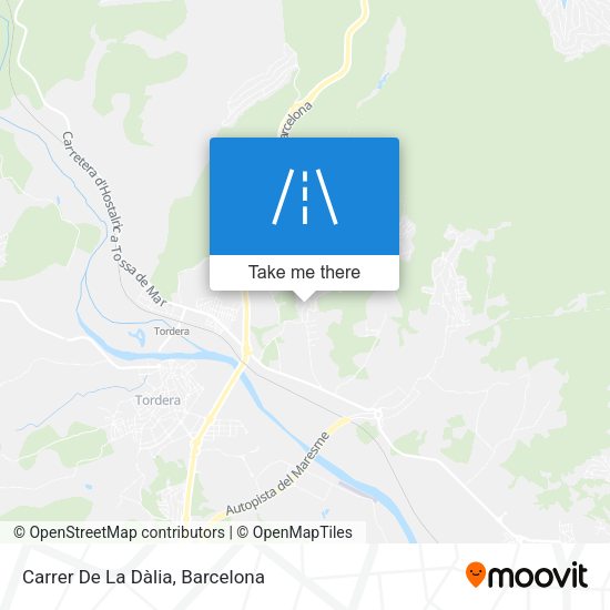 Carrer De La Dàlia map