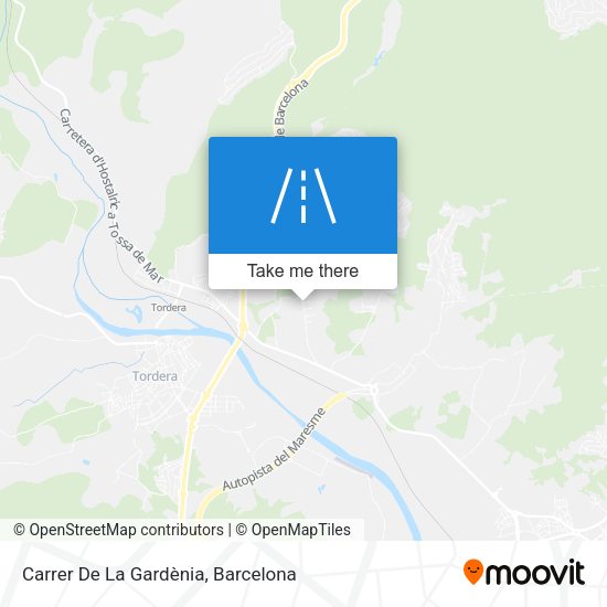 Carrer De La Gardènia map