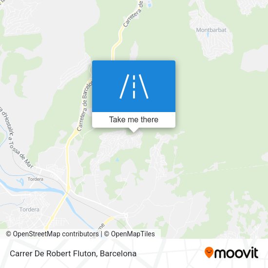 Carrer De Robert Fluton map