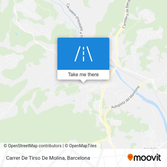 Carrer De Tirso De Molina map