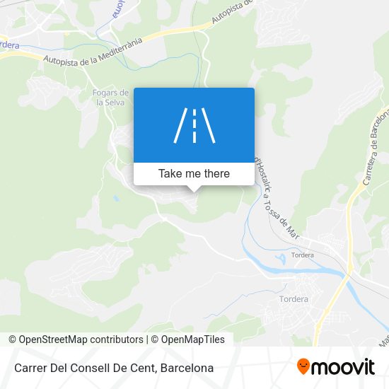 Carrer Del Consell De Cent map