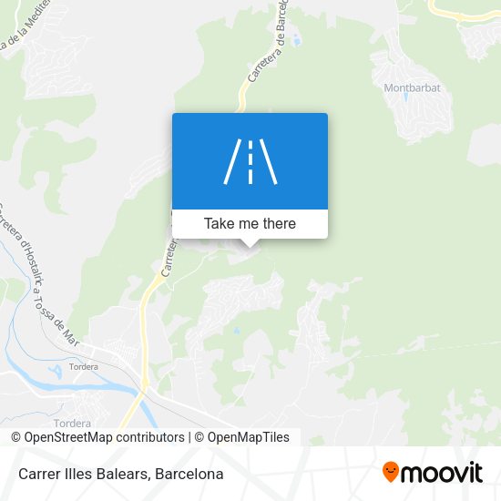 Carrer Illes Balears map