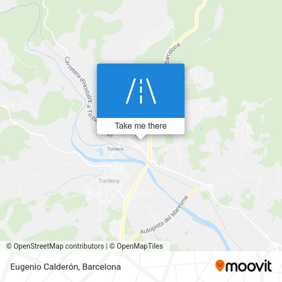 Eugenio Calderón map