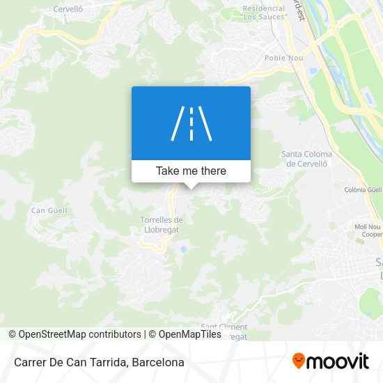 Carrer De Can Tarrida map