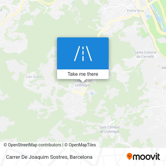 Carrer De Joaquim Sostres map