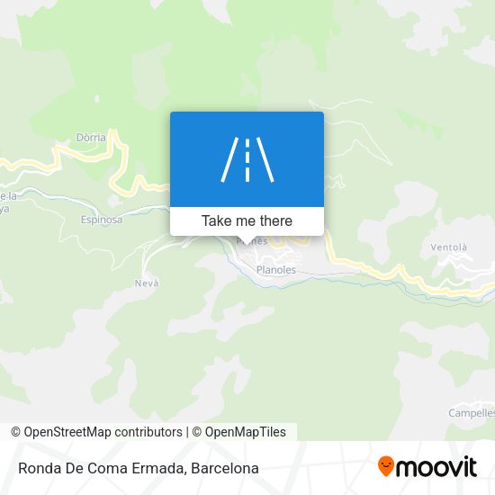 Ronda De Coma Ermada map
