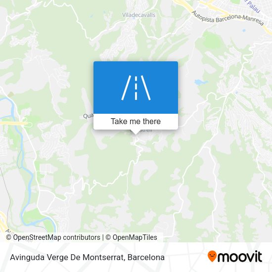 Avinguda Verge De Montserrat map
