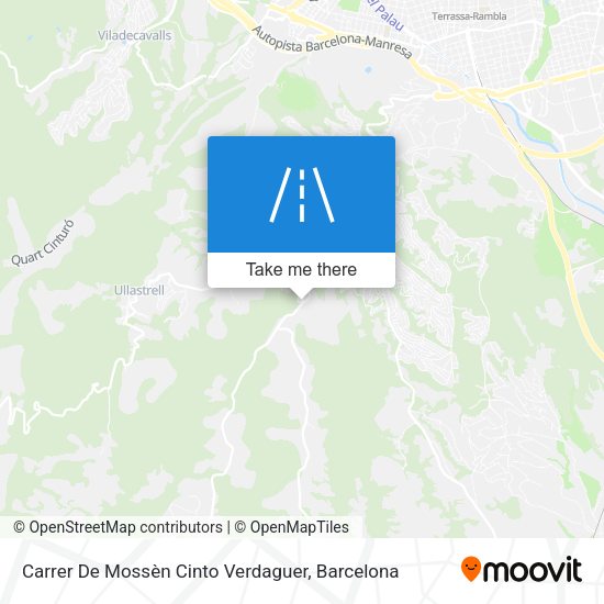 Carrer De Mossèn Cinto Verdaguer map