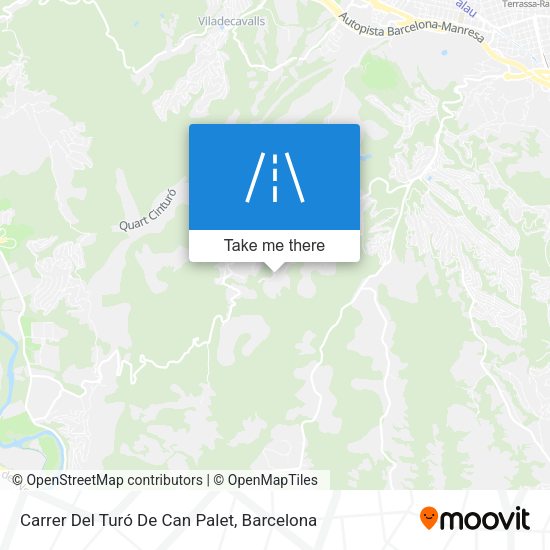 Carrer Del Turó De Can Palet map