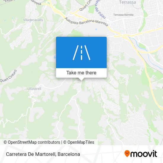 Carretera De Martorell map