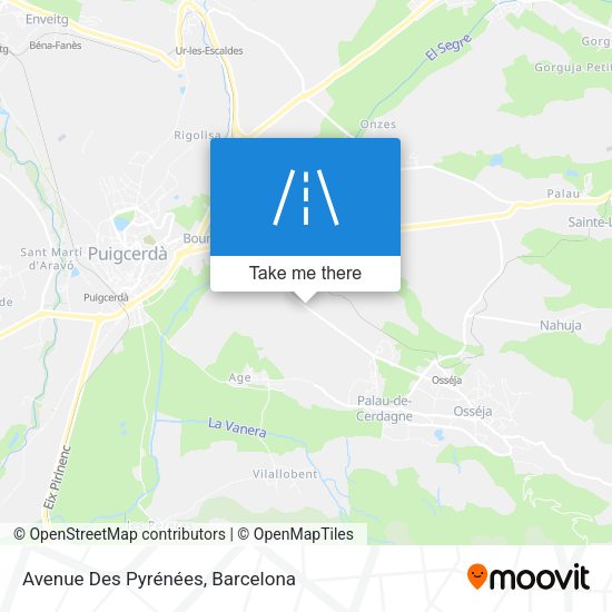 Avenue Des Pyrénées map