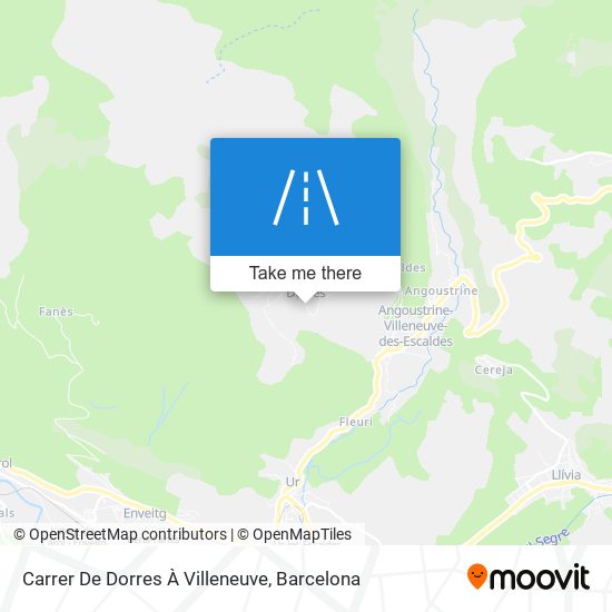 Carrer De Dorres À Villeneuve map