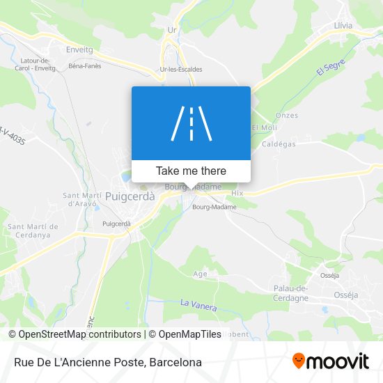 Rue De L'Ancienne Poste map