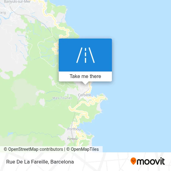 Rue De La Fareille map