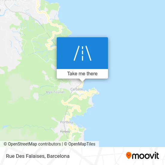 Rue Des Falaises map