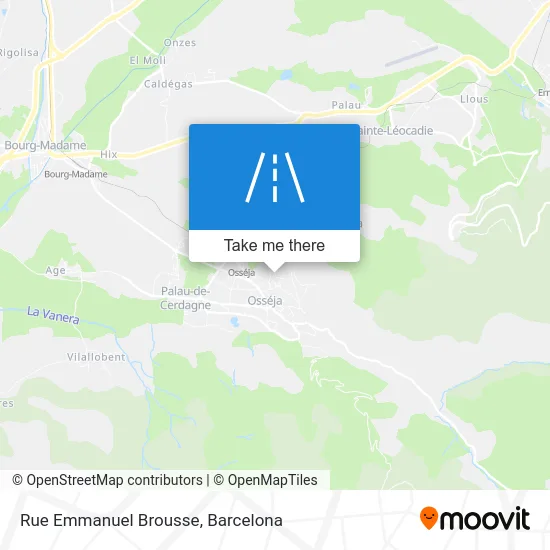 Rue Emmanuel Brousse map