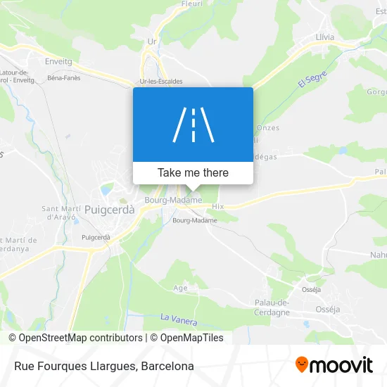 Rue Fourques Llargues map