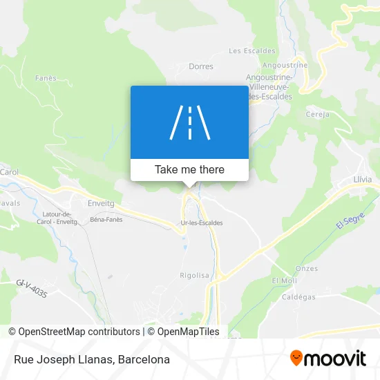 Rue Joseph Llanas map