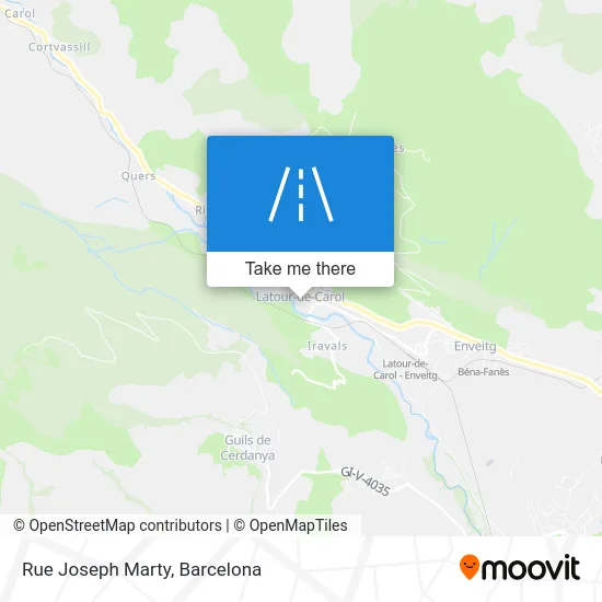 Rue Joseph Marty map