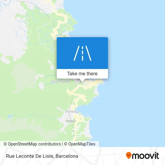 Rue Leconte De Lisle map