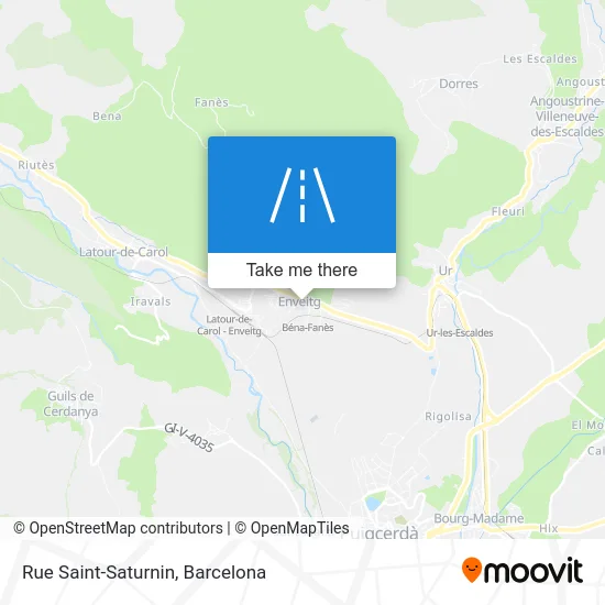 Rue Saint-Saturnin map