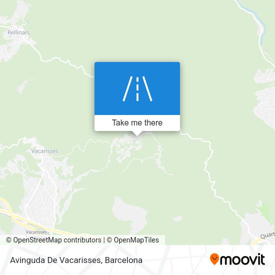 Avinguda De Vacarisses map