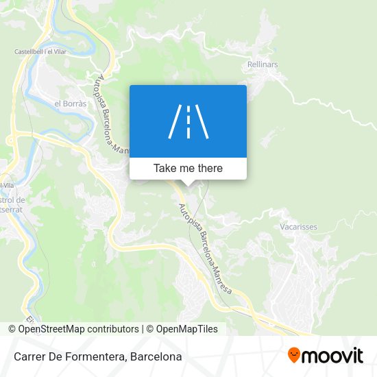 Carrer De Formentera map