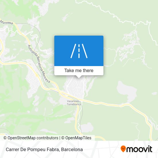 Carrer De Pompeu Fabra map