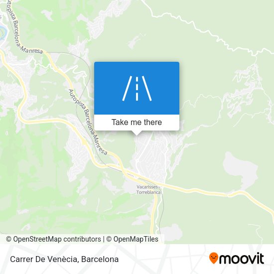 Carrer De Venècia map