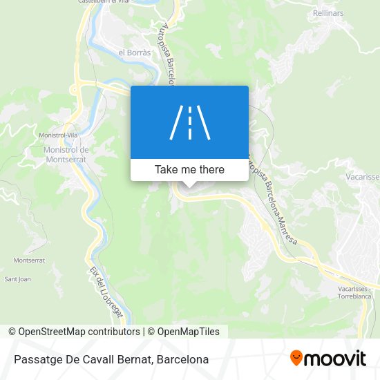Passatge De Cavall Bernat map