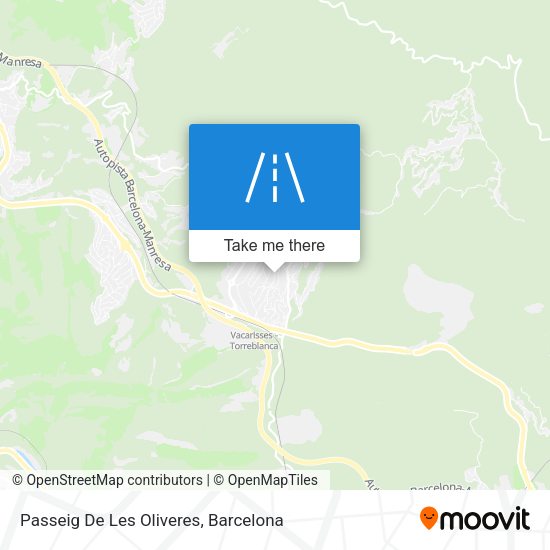 Passeig De Les Oliveres map