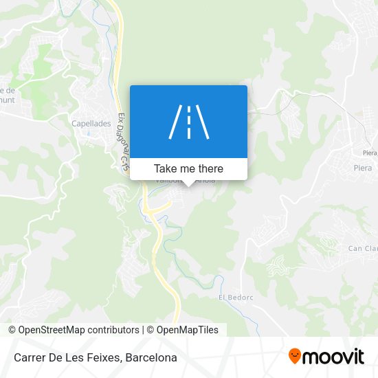 Carrer De Les Feixes map