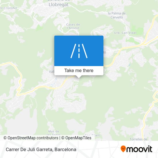 Carrer De Juli Garreta map