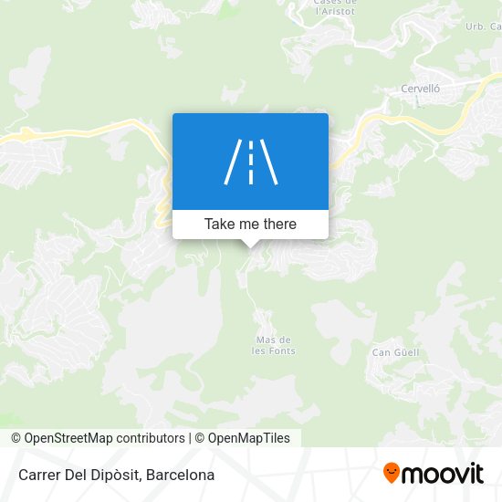 Carrer Del Dipòsit map