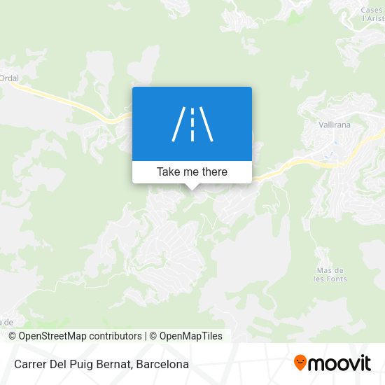 Carrer Del Puig Bernat map