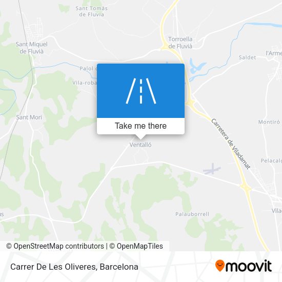 Carrer De Les Oliveres map