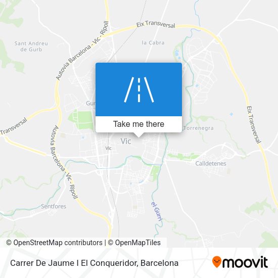 Carrer De Jaume I El Conqueridor map