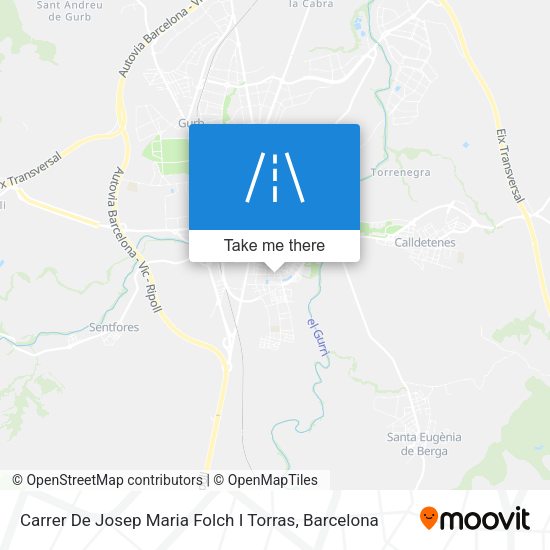 Carrer De Josep Maria Folch I Torras map