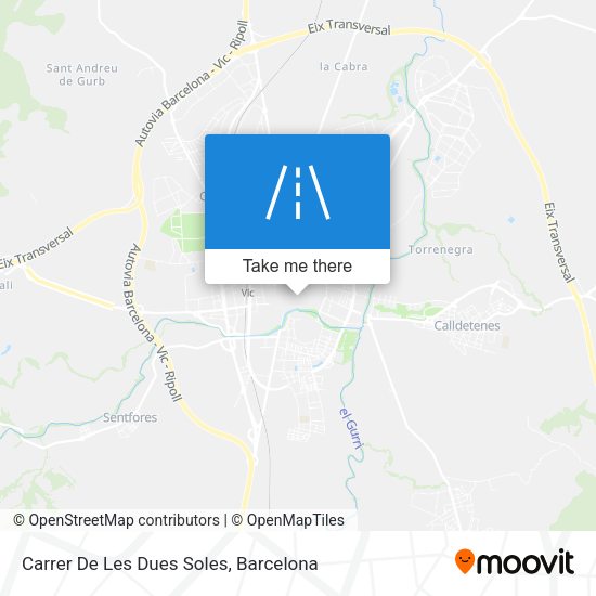 Carrer De Les Dues Soles map